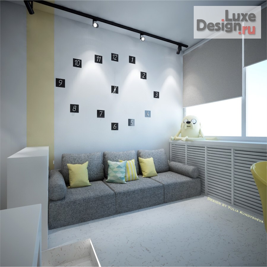 Дизайн интерьера детской "Проект детской" (фото 1)