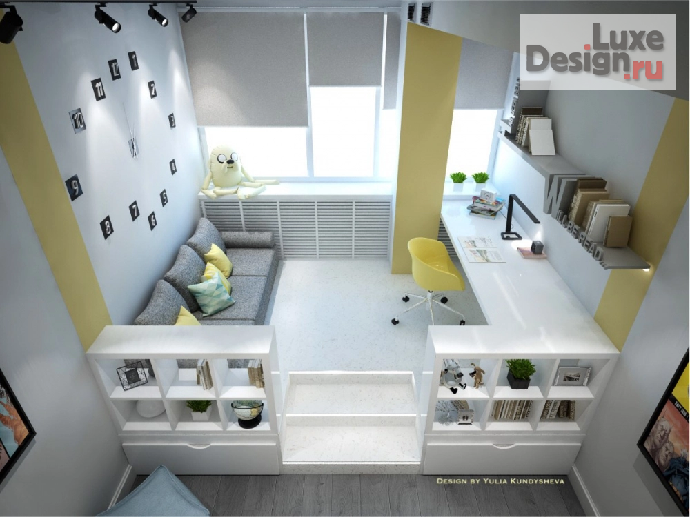 Дизайн интерьера детской "Проект детской" (фото 2)