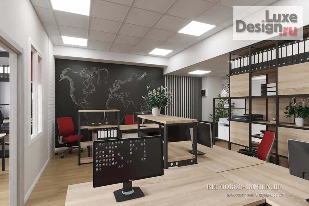 Дизайн интерьера офиса "Дизайн офиса" (фото 5)