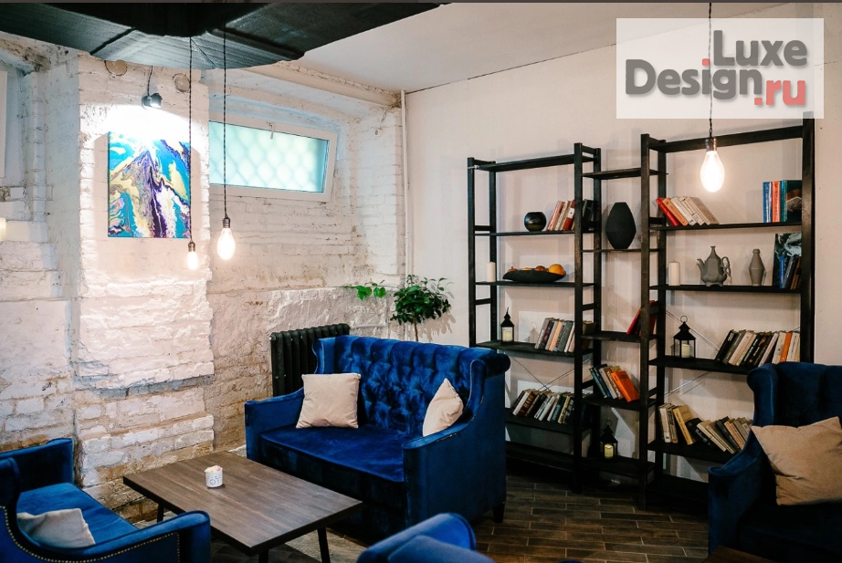 Дизайн интерьера кафе "Дизайн кальянной " (фото 2)