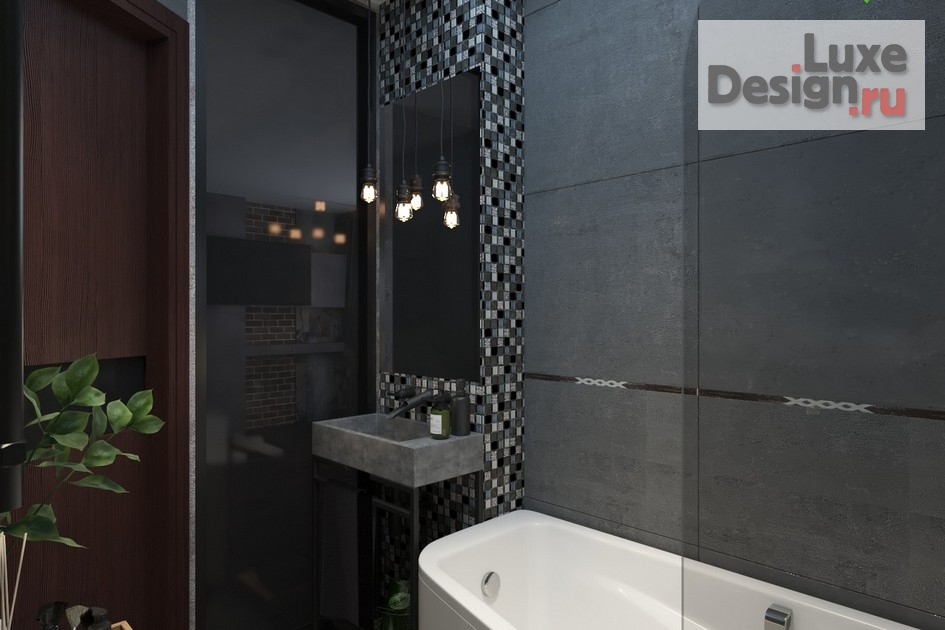 Дизайн интерьера квартиры студии "1 комнатная квартира-студия" (фото 4)