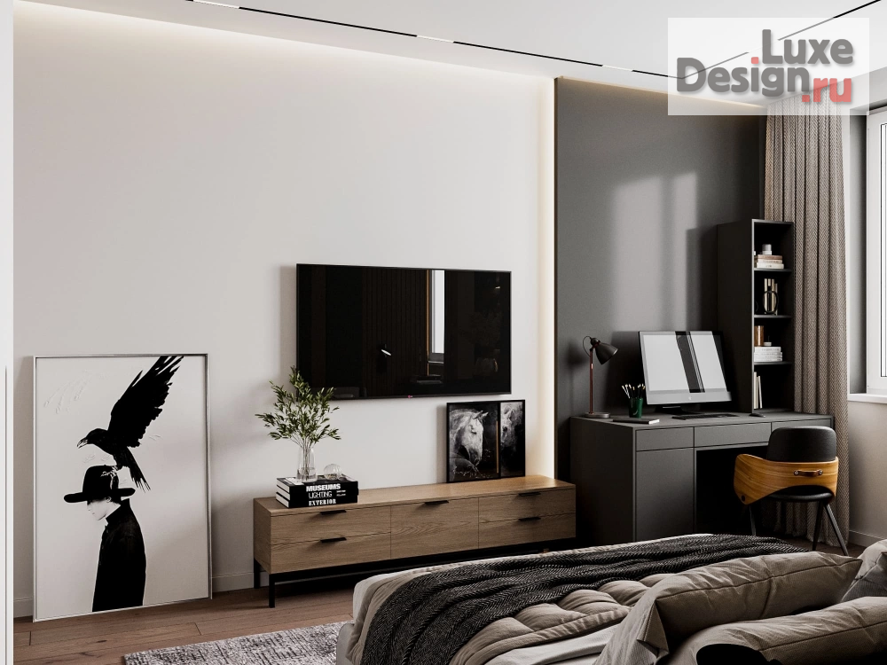 Дизайн интерьера квартиры ""ПАРИЖ" КВАРТИРА ХАРЬКОВСКАЯ " (фото 12)