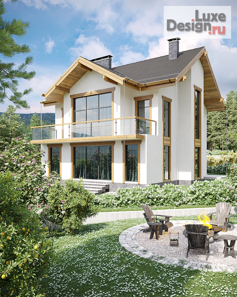 Частная архитектура "Проект коттеджного поселка в г.Сочи Красная поляна" (фото 4)