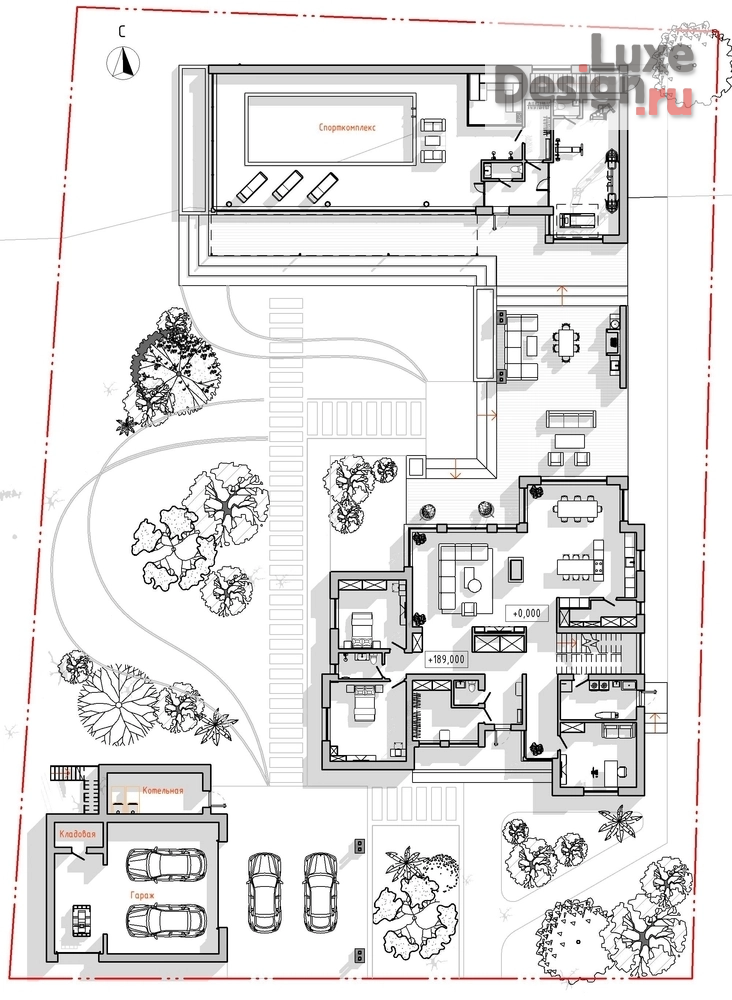 Частная архитектура "Дом по технологии CLT" (фото 7)
