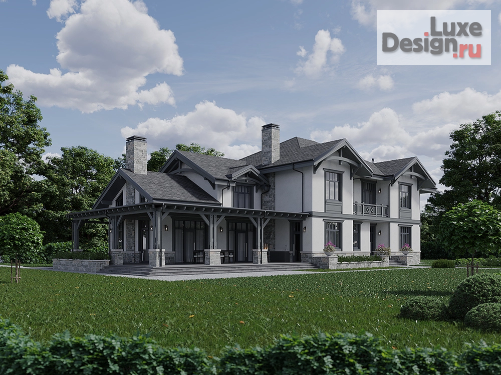 Частная архитектура " Шале "Белый камень" (фото 2)