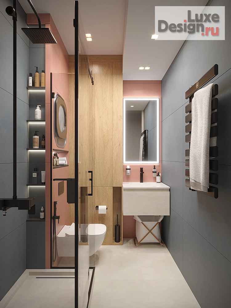 Дизайн интерьера квартиры студии "ЖК "Новый Зеленоград" студия" (фото 6)