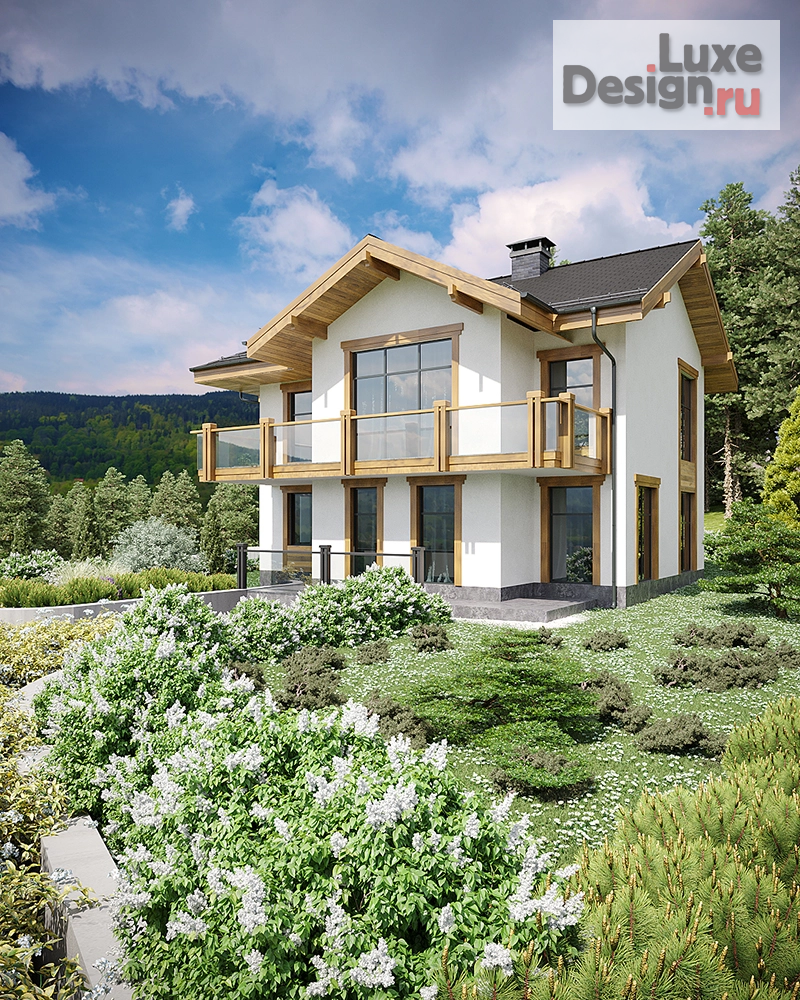 Частная архитектура "Проект коттеджного поселка в г.Сочи Красная поляна" (фото 1)