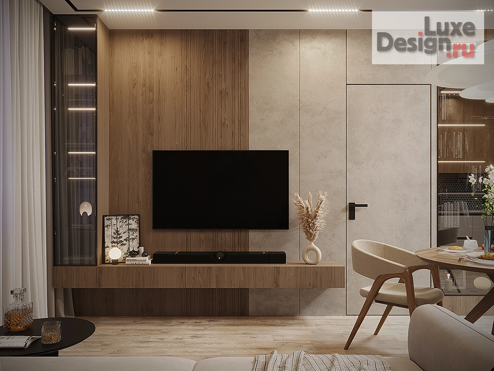 Дизайн интерьера однокомнатной квартиры "ЖК "Новый Зеленоград"" (фото 4)