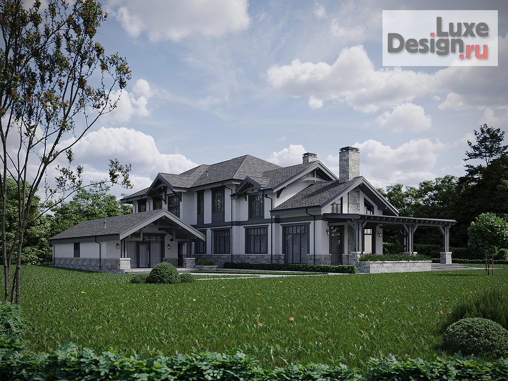 Частная архитектура " Шале "Белый камень" (фото 6)