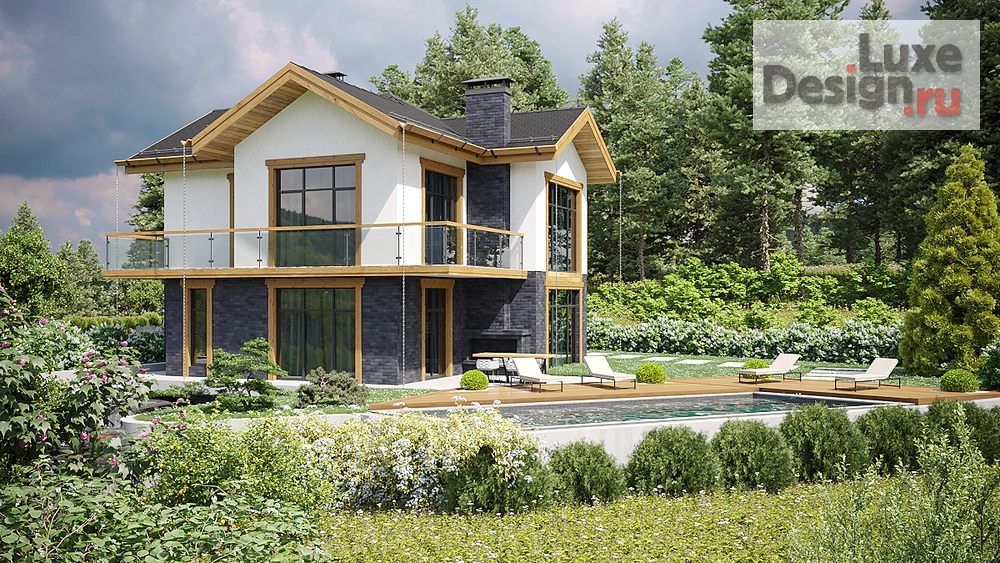 Частная архитектура "Проект коттеджного поселка в г.Сочи Красная поляна" (фото 2)