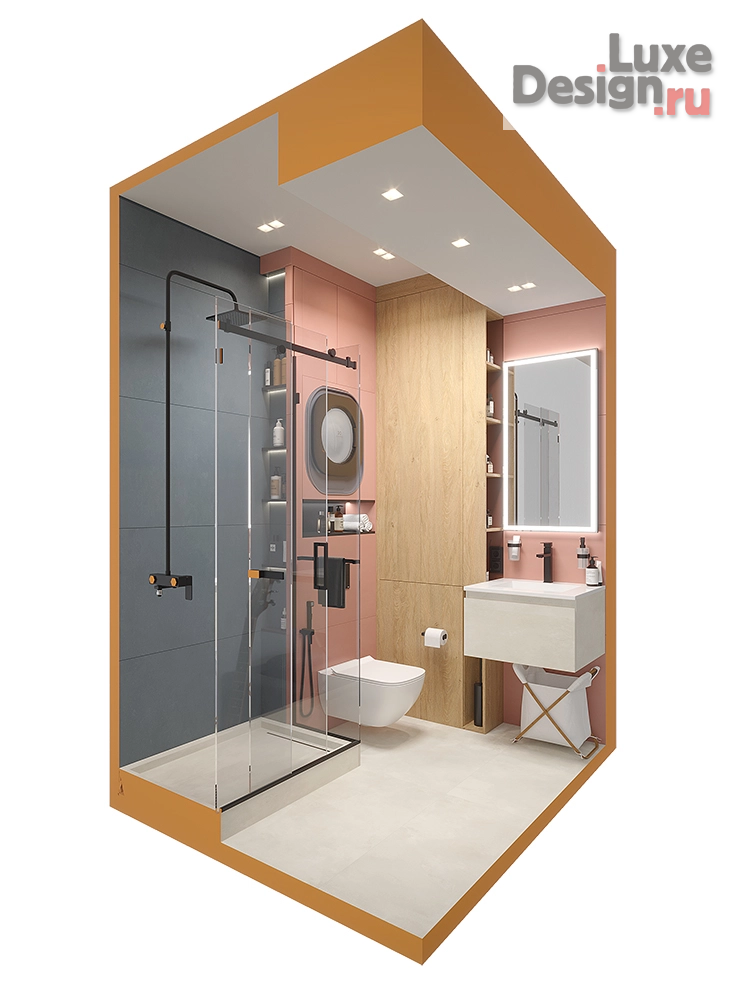 Дизайн интерьера квартиры студии "ЖК "Новый Зеленоград" студия" (фото 8)