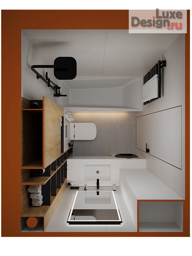 Дизайн интерьера однокомнатной квартиры "ЖК "Новый Зеленоград"" (фото 12)