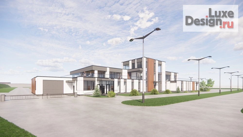 Общественная архитектура "АБК для молочной компании" (фото 1)