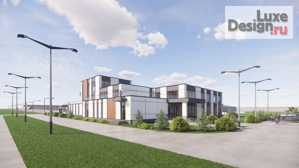 Общественная архитектура "АБК для молочной компании" (фото 3)