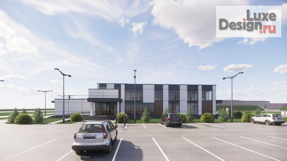 Общественная архитектура "АБК для молочной компании" (фото 4)