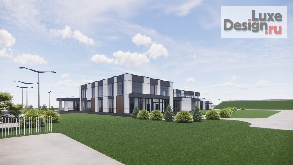 Общественная архитектура "АБК для молочной компании" (фото 5)