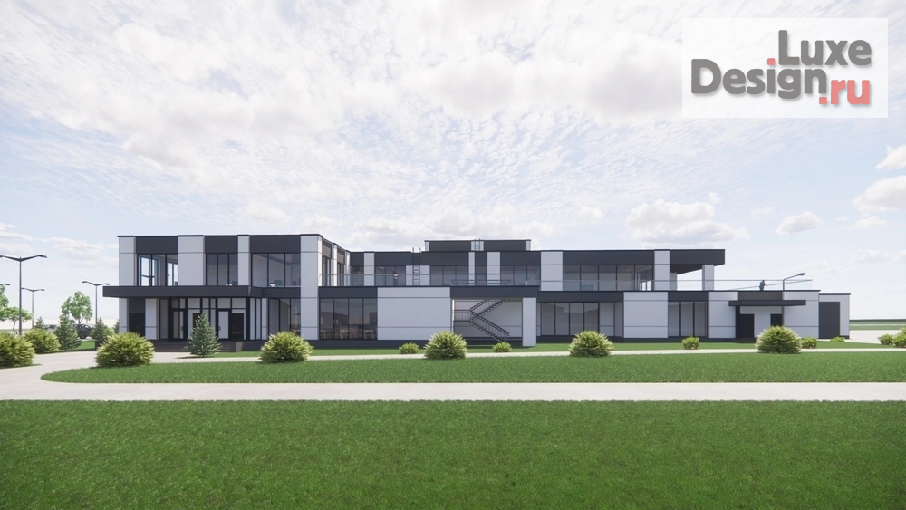 Общественная архитектура "АБК для молочной компании" (фото 6)