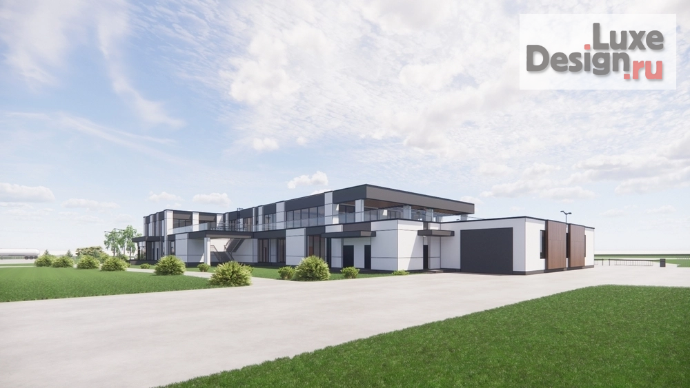 Общественная архитектура "АБК для молочной компании" (фото 7)