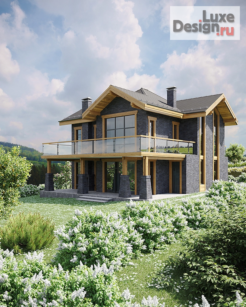 Частная архитектура "Проект коттеджного поселка в г.Сочи Красная поляна" (фото 3)