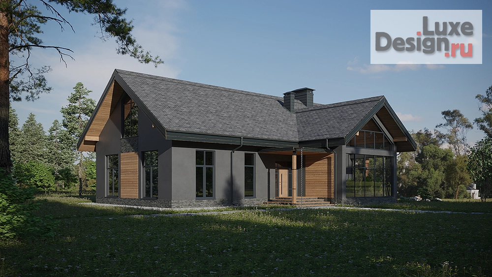 Частная архитектура "КП "Золотаревка", дом для нетипичного фермера" (фото 4)