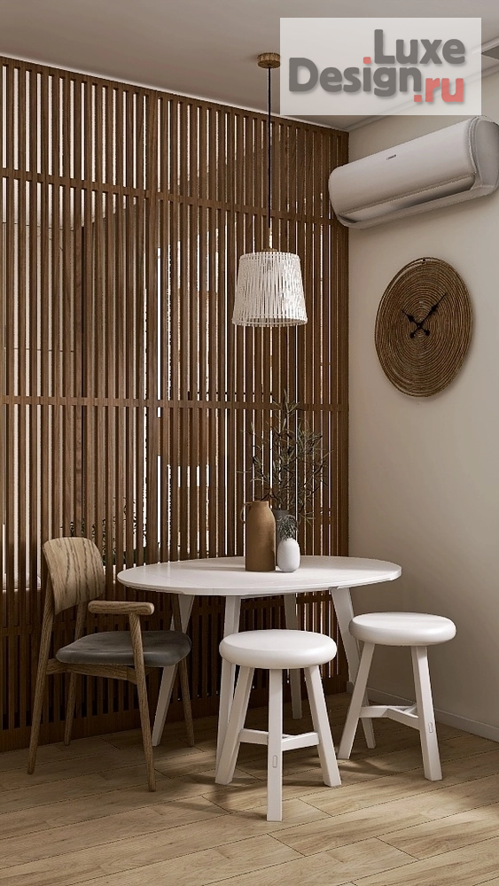 Дизайн интерьера квартиры "44 кв.м для троих" (фото 3) от дизайнера Анна Полхова Дизайн интерьера квартиры "44 кв.м для троих" (фото 3)