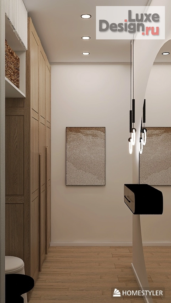 Дизайн интерьера квартиры "44 кв.м для троих" (фото 15) от дизайнера Анна Полхова Дизайн интерьера квартиры "44 кв.м для троих" (фото 15)