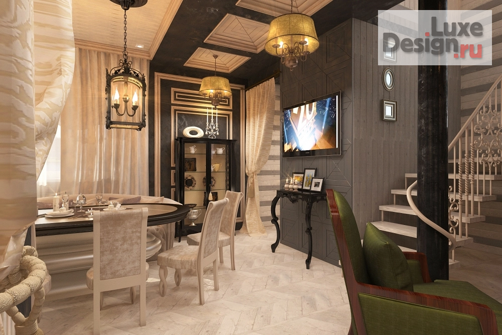 Дизайн интерьера загородного дома "TREND interior design studio" (фото 1)