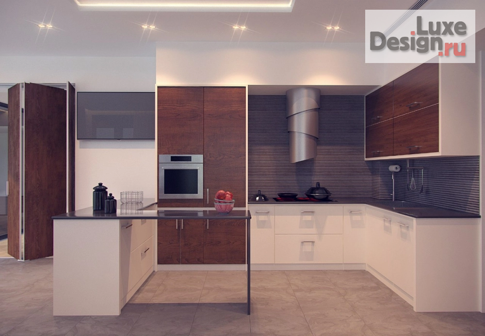 Дизайн интерьера коттеджа "Проект дома с панорамным остеклением в Краснодаре. " (фото 4)