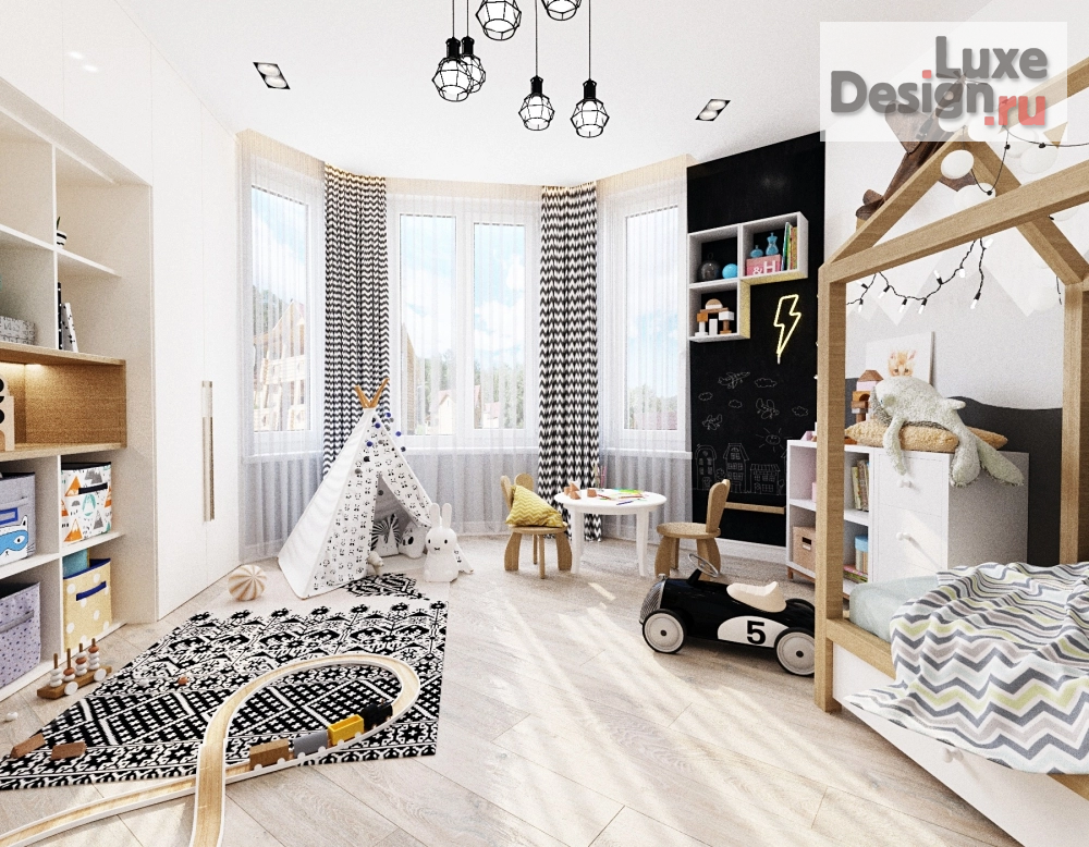 Дизайн интерьера коттеджа "327 Проект дома пер. Никитинский" (фото 1)