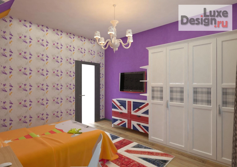 Дизайн интерьера детской "Проект детской комнаты" (фото 3)