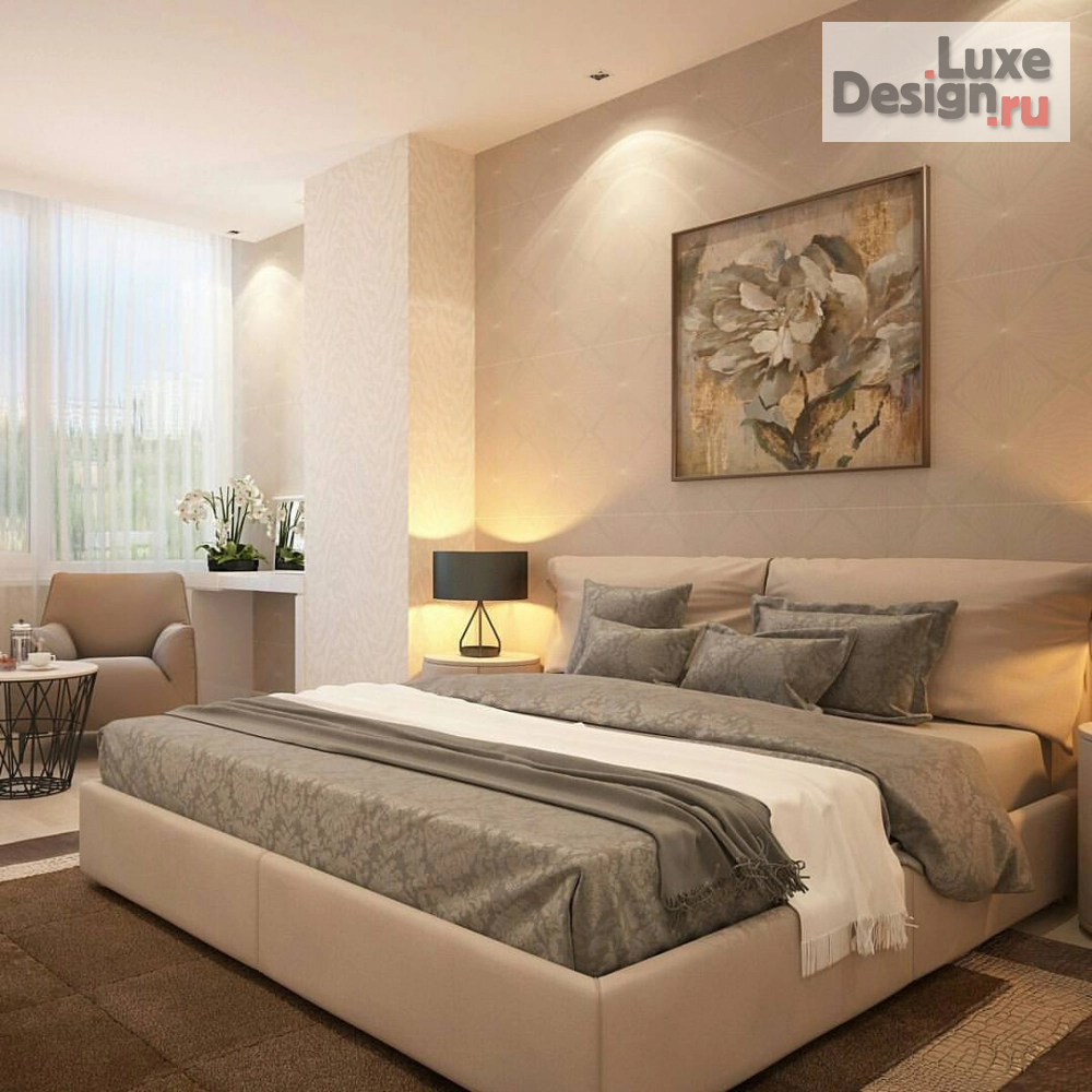 Дизайн интерьера спальни "Проект спальни" (фото 1)