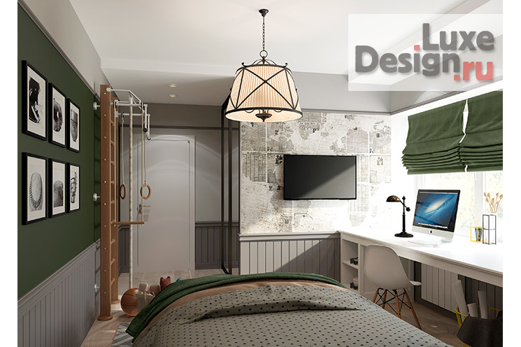 Дизайн интерьера детской "Проект детской" (фото 2)