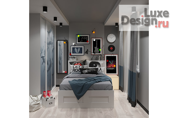 Дизайн интерьера квартиры "Дизайн интерьера квартиры 100 кв.м. Визуализация" (фото 2) от дизайнера Сушков Алексей Дизайн интерьера квартиры "Дизайн интерьера квартиры 100 кв.м. Визуализация" (фото 2)