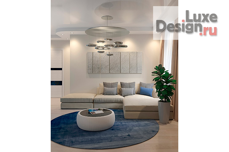 Дизайн интерьера квартиры "Дизайн интерьера квартиры 100 кв.м. Визуализация" (фото 4) от дизайнера Сушков Алексей Дизайн интерьера квартиры "Дизайн интерьера квартиры 100 кв.м. Визуализация" (фото 4)