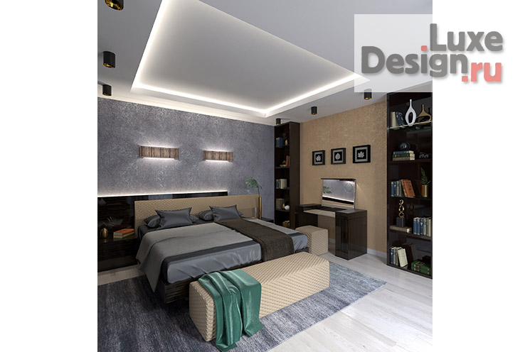 Дизайн интерьера квартиры "Дизайн интерьера квартиры 100 кв.м. Визуализация" (фото 8)