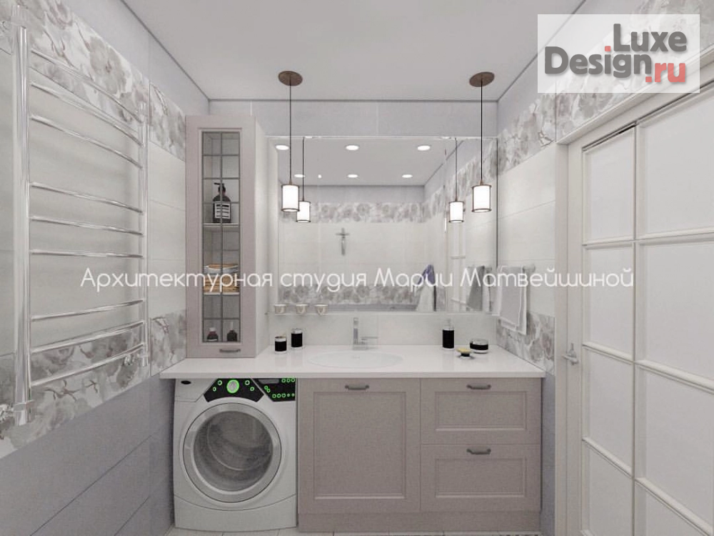 Дизайн интерьера ванной "Проект ванной комнаты" (фото 1)