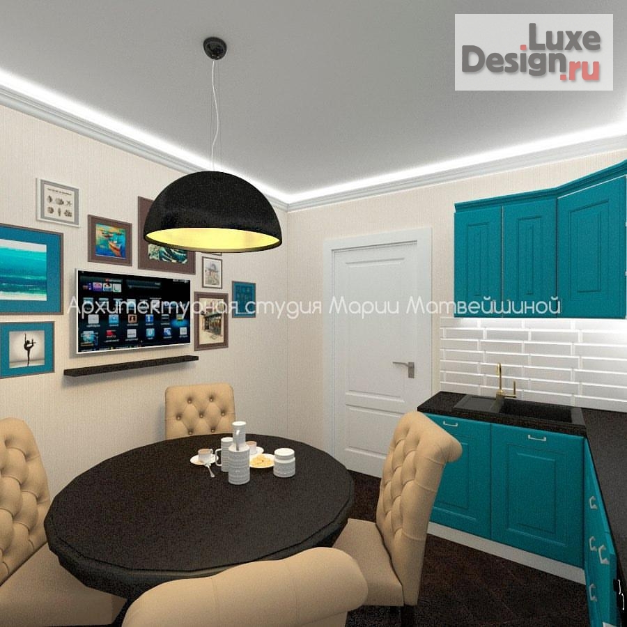 Дизайн интерьера кухни "Проект кухни" (фото 1)
