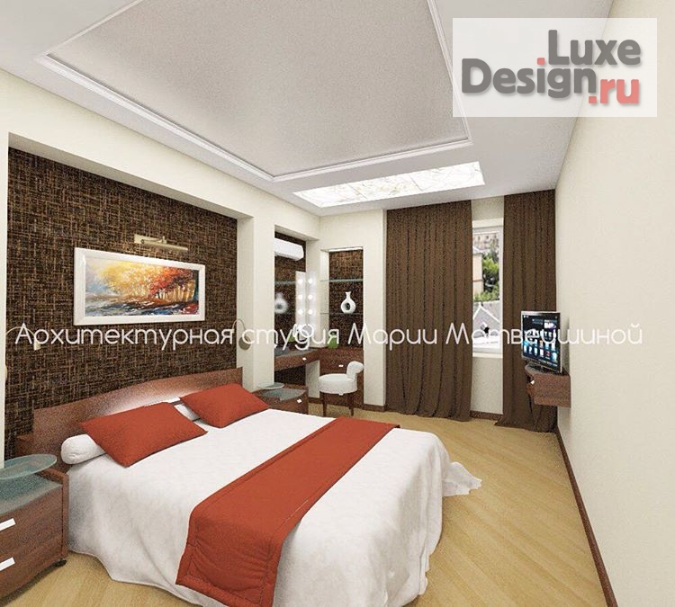 Дизайн интерьера спальни "Проект спальни " (фото 1)