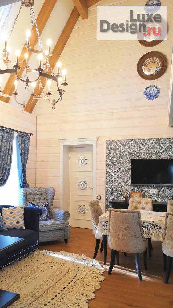 Дизайн интерьера загородного дома "Экспресс-проект реализованный реконструкции бани в гостевой дом" (фото 4)