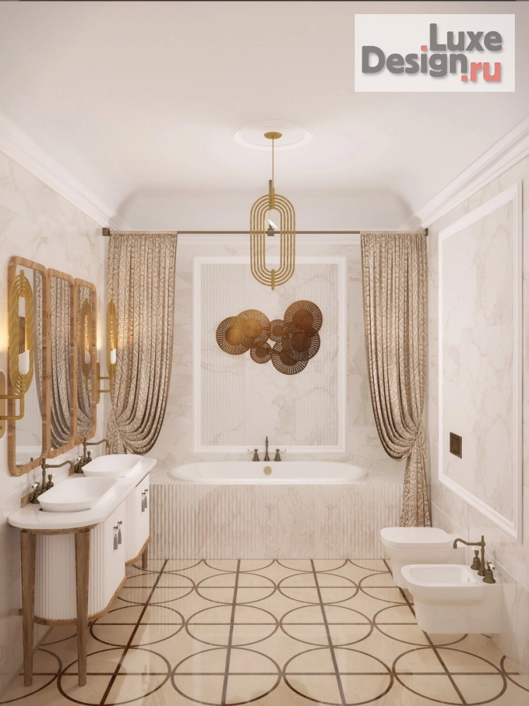 Дизайн интерьера загородного дома "интерьер жилого дома в Майском" (фото 3)