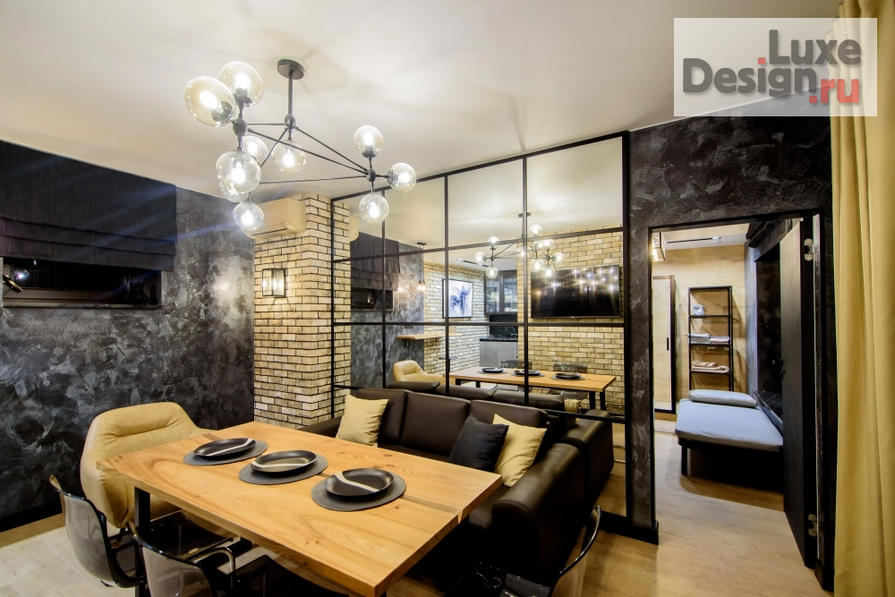 Дизайн интерьера загородного дома "хаммам с комнатой отдыхаи зоной кухни" (фото 7)