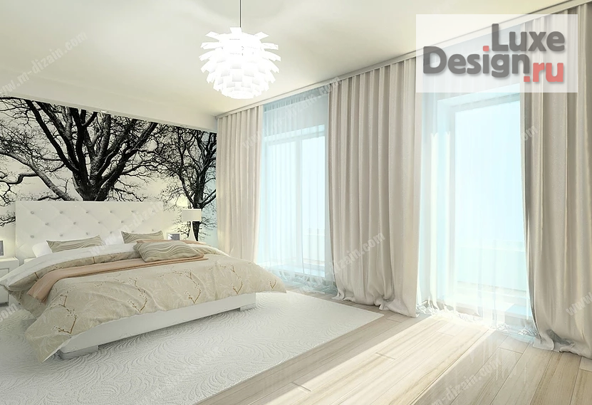 Дизайн интерьера комнаты "Проект спальни" (фото 1)