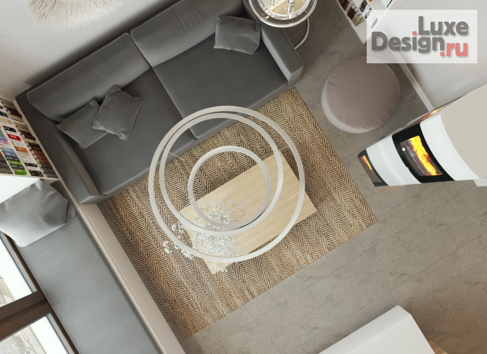 Дизайн интерьера прихожей "Проект холла в гостевом доме. Белгородская область, с.Ерик" (фото 4)