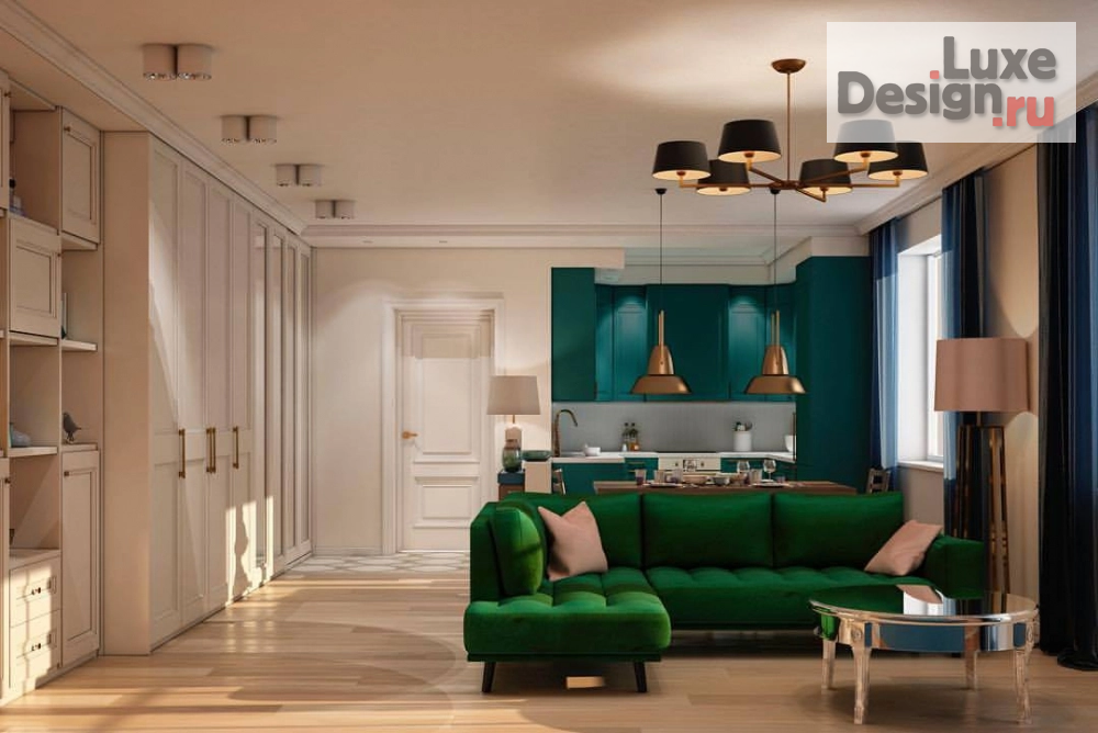 Дизайн интерьера гостиной "Проект гостиной" (фото 1)