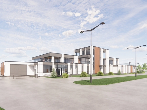 Дизайн интерьера в Белгороде "АБК для молочной компании"